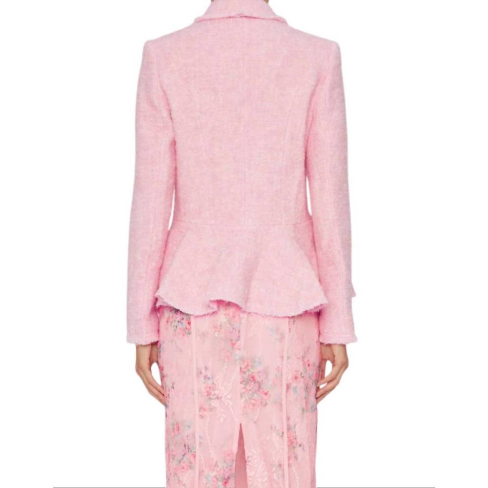 NEW LOVESHACKFANCY morrow jacket in heavenly pink - Picture 2 of 4